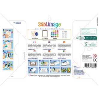 Sablimage Concept'Box Félins du Monde