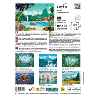 PUZZLE 1000 pièces - Polynésie française