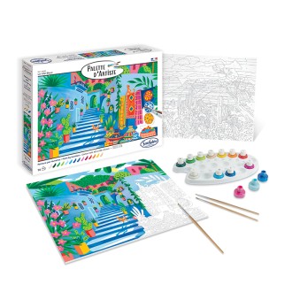 PALETTE D'ARTISTE La Ville Bleue