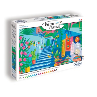 PALETTE D'ARTISTE La Ville Bleue