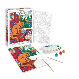 PALETTE D'ARTISTE - Le Chat et le Poisson
