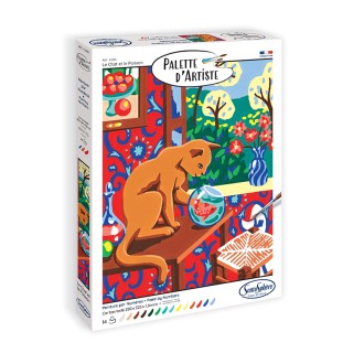 PALETTE D'ARTISTE - Le Chat et le Poisson