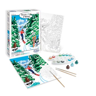 PALETTE D'ARTISTE - Dans les Alpes