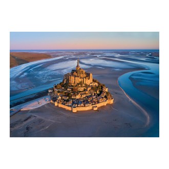 PUZZLE 1000 pièces - Le Mont-Saint-Michel - Normandie