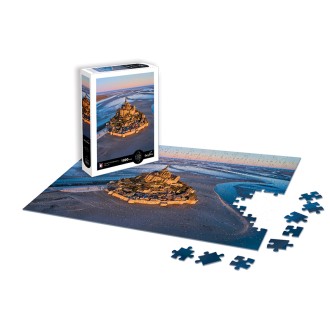 PUZZLE 1000 pièces - Le Mont-Saint-Michel - Normandie