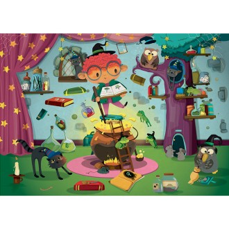 Puzzle 54 pièces - L'Apprenti Magicien