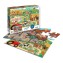 Puzzle 2 x 24 pièces - Ferme et Ville