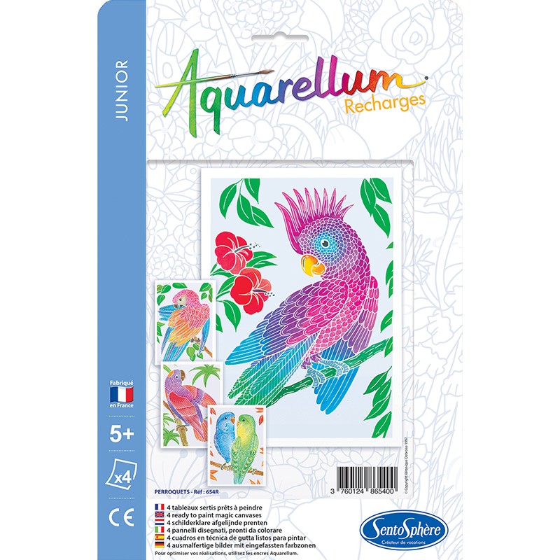 Refill - Aquarellum Junior Perroquets