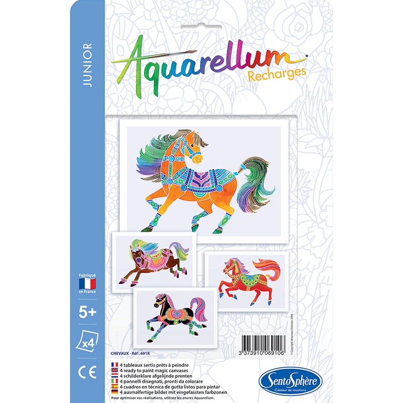 Recharge Aquarellum Junior Chevaux