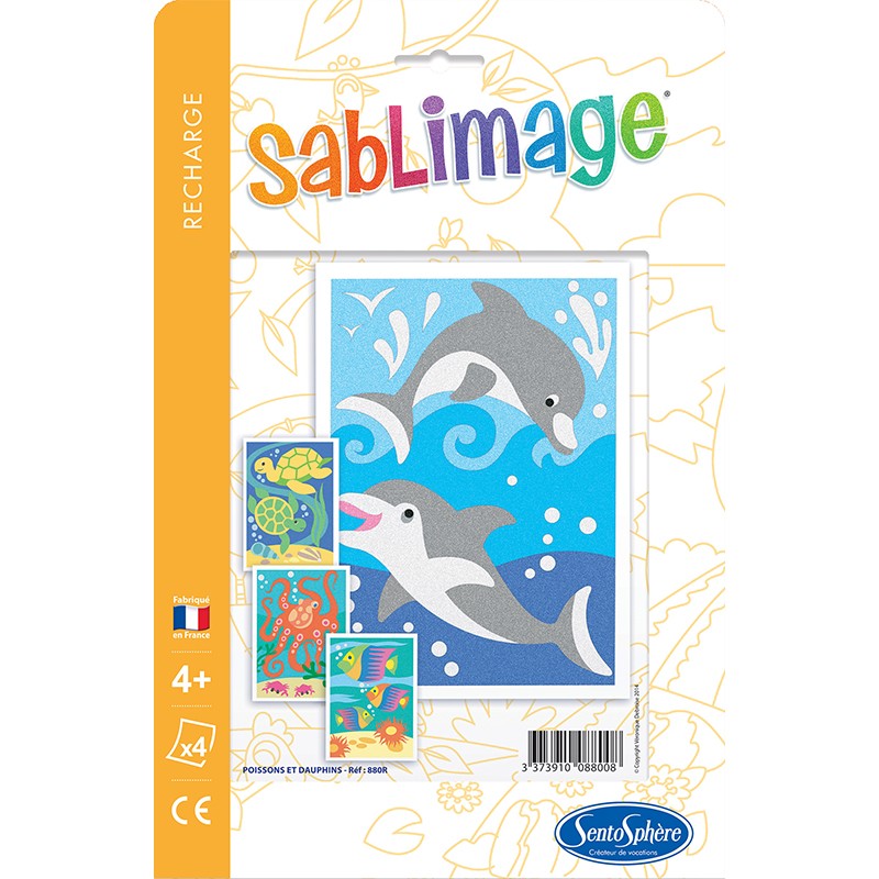 Recharge Sablimage Poissons & Dauphins