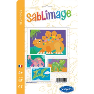 Recharge Sablimage Dinosaures