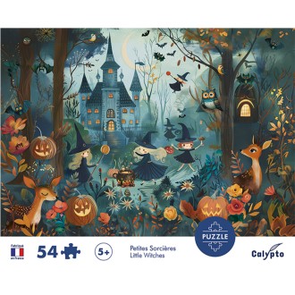 Puzzle 54 pièces - Les Petites Sorcières
