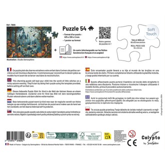 Puzzle 54 pièces - Les Petites Sorcières
