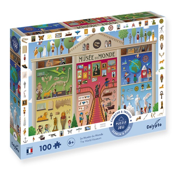 Puzzle 100 pièces " Cherche...