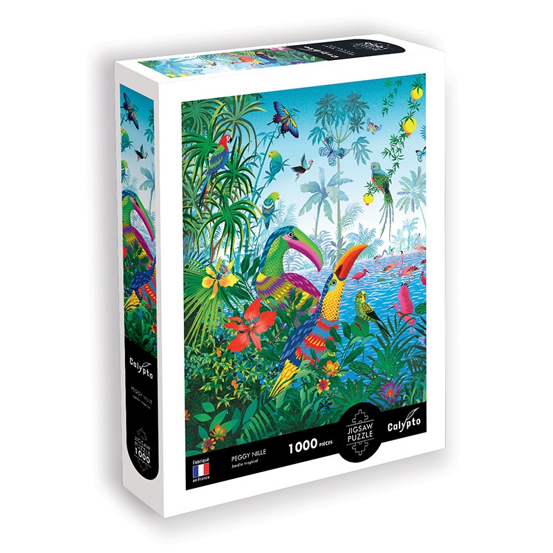 PUZZLE 1000 pièces - Jardin tropical - Peggy Nille