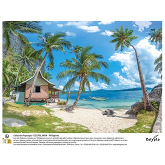PUZZLE 1000 pièces - Plage tropicale Palawan - Philippines