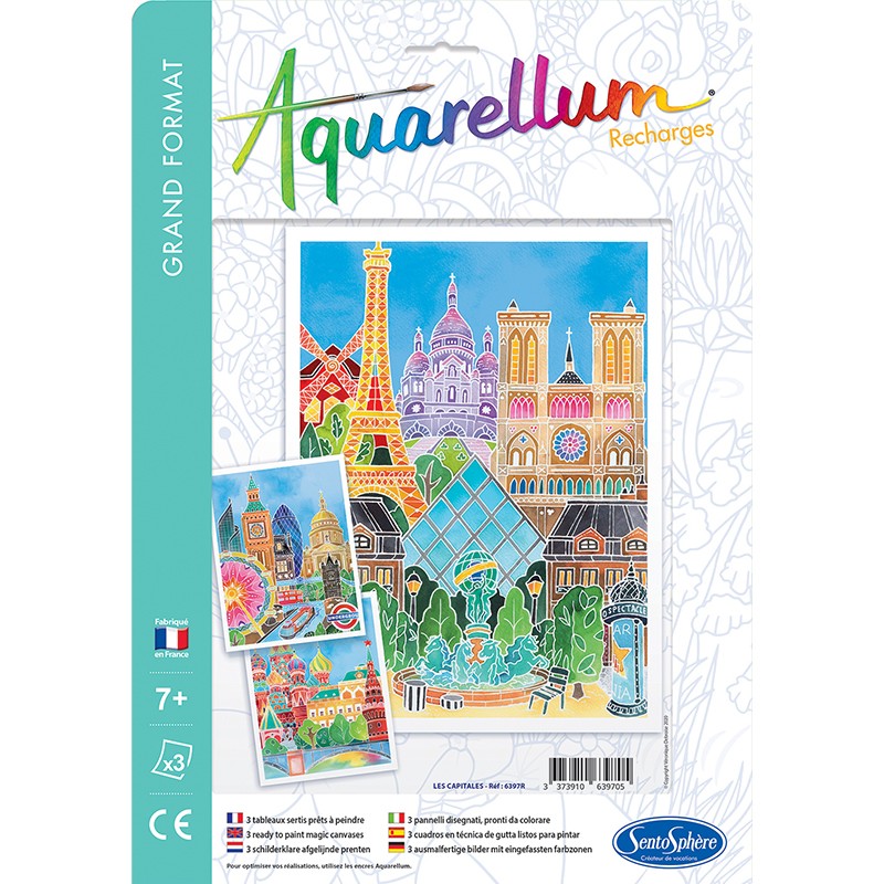 Recharge Aquarellum Capitales