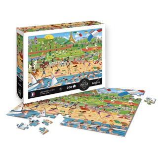 PUZZLE 200 pièces Les Sports d'Eté