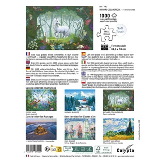 PUZZLE 1000 pièces - Forêt enchantée - Richard Collingridge