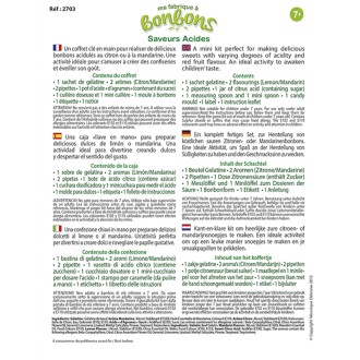 MINI FABRIQUE A BONBONS Saveurs acides