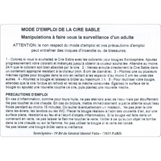 Seau de 500 G de Perles de Cire