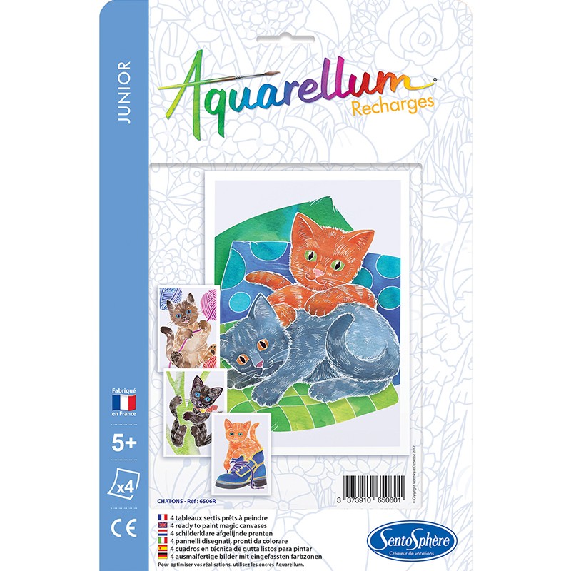 Recharge Aquarellum Junior Chatons