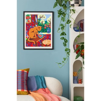 PALETTE D'ARTISTE - Le Chat et le Poisson