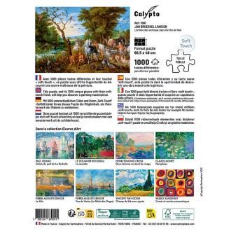 PUZZLE 1000P Entrée des animaux dans l'Arche de Noé-Brueghel l'Ancien