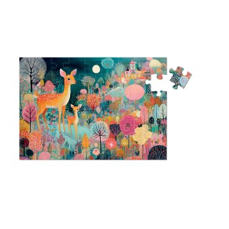 Puzzle 54 pièces - Forêt Féérique
