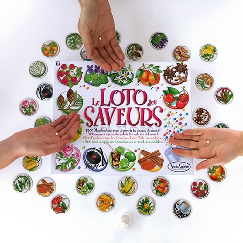 Le Loto des Saveurs - Jeu Gustatif & Familial