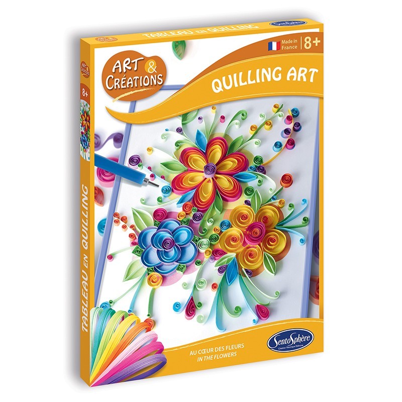 Art Creations Quilling Art Flowers Arts Crafts Activity