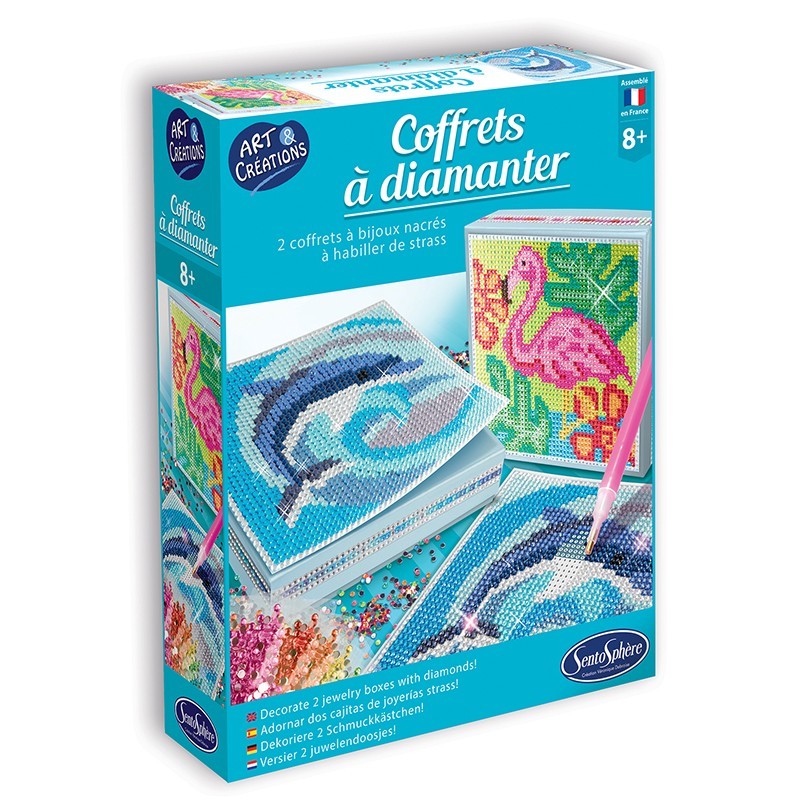 Coffrets à Diamanter - Animaux Exotiques