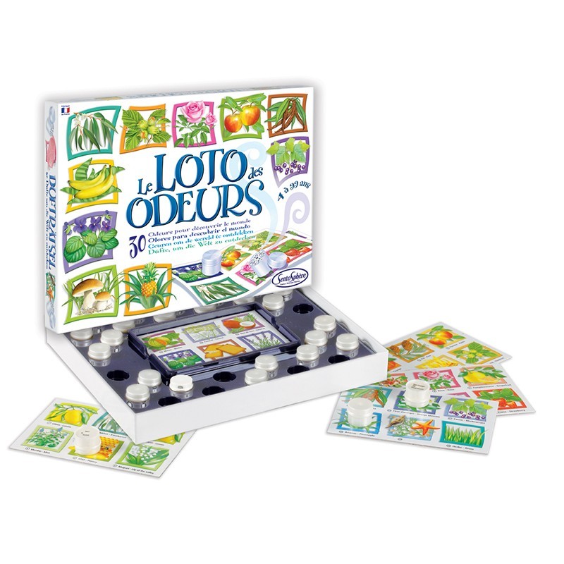 Le Loto des Odeurs - Jeux Olfactif & Familial