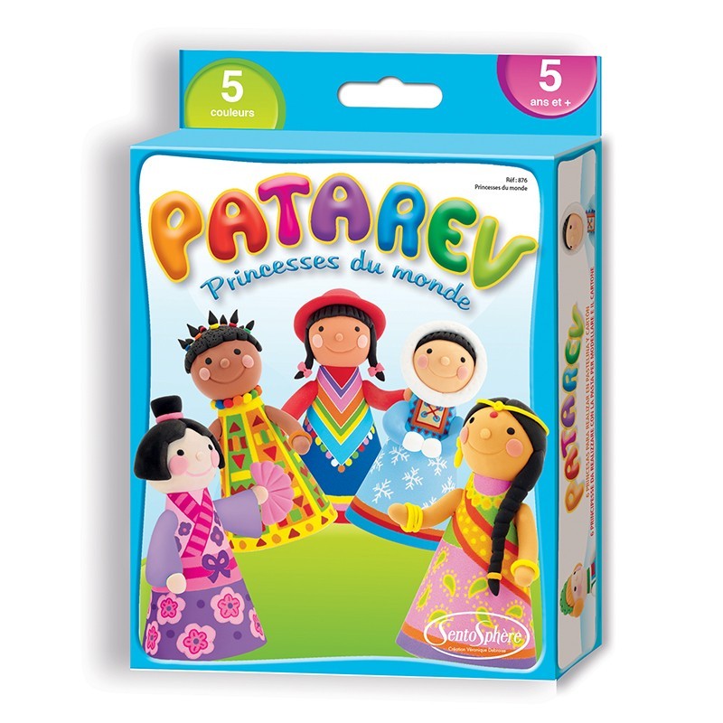 Patarev Blister 5 pots - Activité Créative