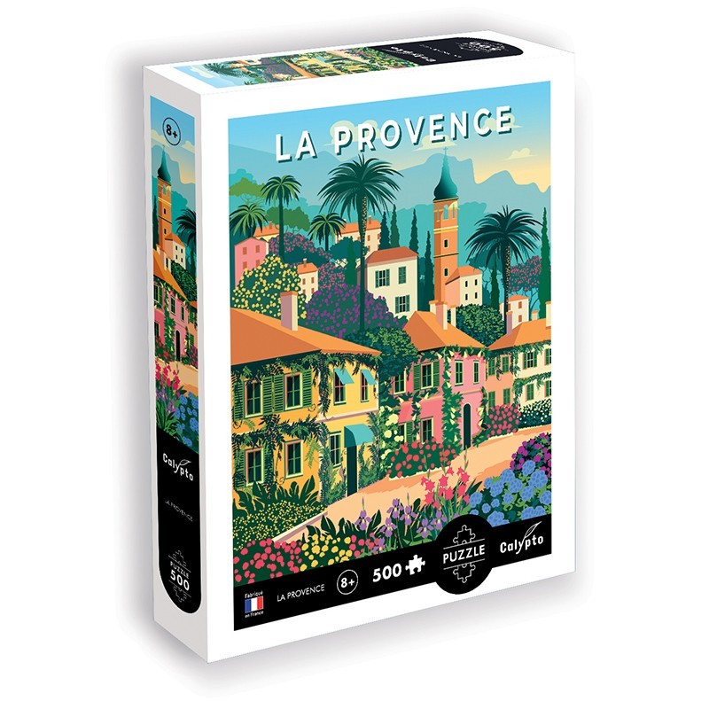 Puzzle 2 x 24 pièces - Ferme et Ville