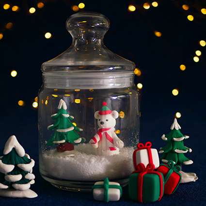 Réalisez une superbe décoration de Noël avec de la Patarev !